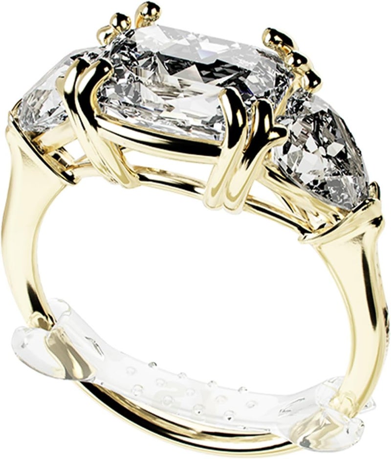 Chrome Cherry Ringo, Invisible Ring Size Adjuster for Loose Rings with 6 Sizes, Clear Ring Band Sizer Guard - Image 1